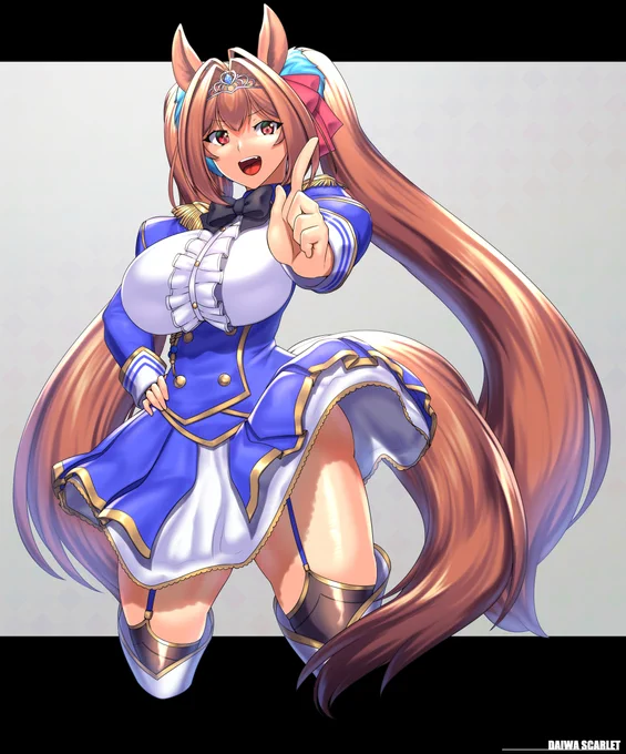 かわいいダイワスカーレットちゃん 