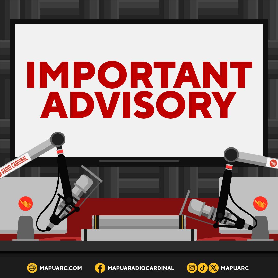 ADVISORY | Classes in both the Intramuros and Makati Campus will be held synchronously online this Monday, November 20, 2023 due to the upcoming transport strike. Mapua University employees will shift to a work-from-home arrangement on this day. #MapuaRC