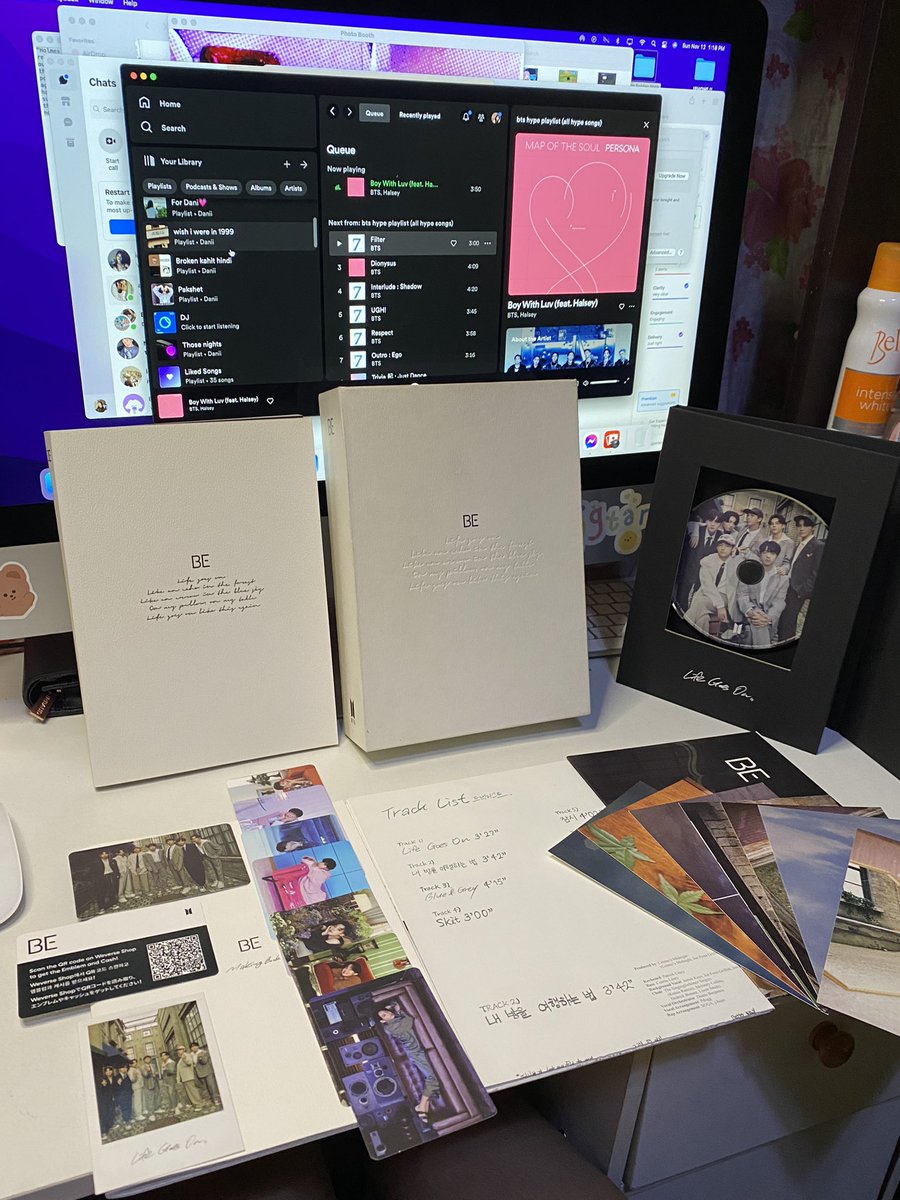 maryarmy613's tweet photo. WTS LFB ‼️ PH 𓍢ִ໋🌷͙֒

𓇼 BTS BE Deluxe unsealed album (9/10 condi)  a little dirty cause it’s white
COMPLETE INCLUSION💜

— PAYO PHP 800 + sf
— onhand 💗

rfs: Need Funds💔

loc: Marulas Valenzuela
mop: Bank Transfer from gcash
mod: gogo express https://t.co/qvVK4KZqBM