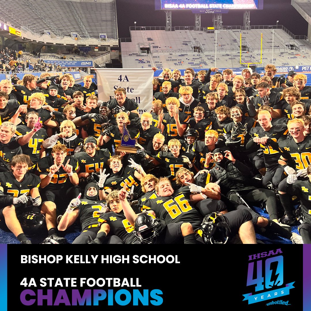 Congratulations to the Bishop Kelly High School Football Team on being the 2023 4A State Football Champions!