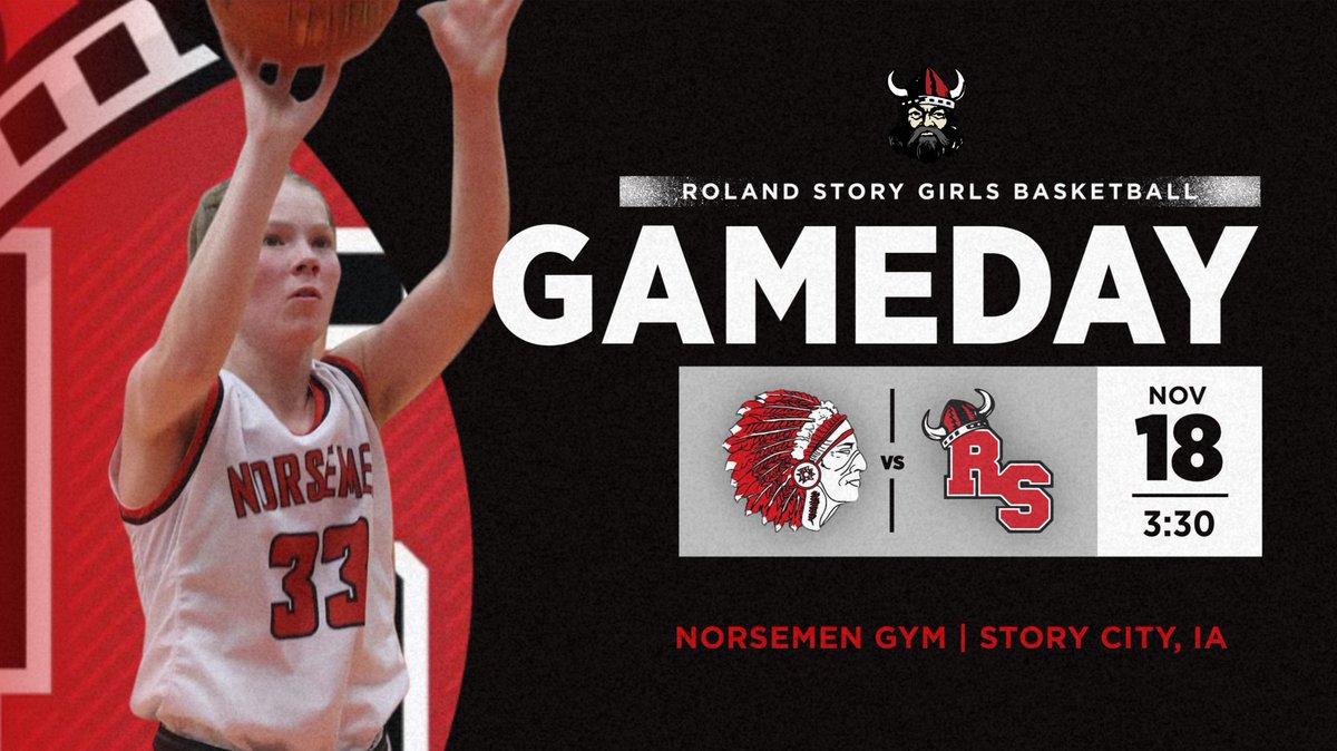 Season tips off Sat. as Roland Story plays host to Spirit Lake. 

RS won in 2023 (49-45).

JV2 starts at 1 PM. Followed by JV (2:15) &amp; varsity (3:30)!

Norse have 2 seniors, <a href="/elizabeth_ihle/">Elizabeth Ihle</a>  &amp; Madelyn Roling &amp; return leading scorers <a href="/ClaireTruesdell/">Claire Truesdell</a> &amp; Alyssa Jones. 

#iahsgbb