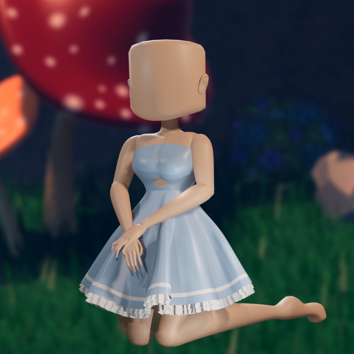 Flirty Frills Dress

'Nature always wears the colors of the spirit.' 🌿🌼

Here is the Rework of my first ever dress! Rework coming to Fantasia Closet 👀
Thank you to @D3_VSs for the tutorial 🫶🏻

#roblox #ROBLOX #royalehigh #royalehighcampus3 #RobloxDevs #RobloxDev #rk2 #blender