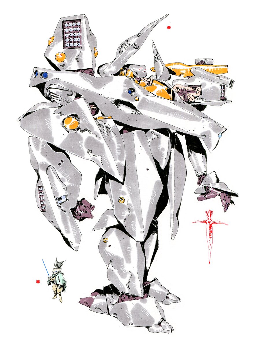 Arsenal. 25/31.
#mecha #machine #ink