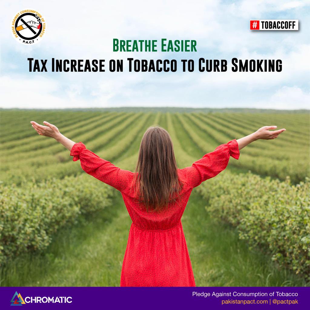 Let's boost Pakistan's economy!  Proposing a health levy on tobacco to curb inflation. It's time for a positive change! #IncreaseTobaccoTax