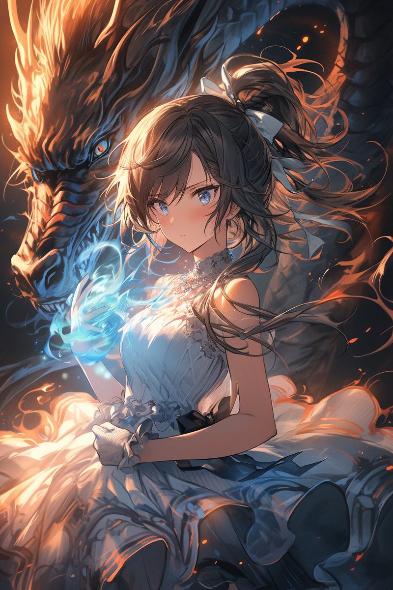 zuzuzu01141's tweet image. asMiさんの企画に初参加させてもらいます😆

召喚魔法イメージしました🐉
#WIZARTmagic