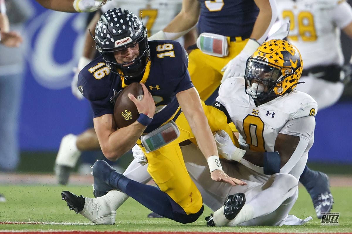 STORY: McKinney did its part to build a 21-6 halftime lead in Friday's 6A Div. II area playoff game, only to wind up on the wrong end of some 2nd-half heroics by Highland Park, who edged the Lions on a walk-off FG for a 22-21 win.
starlocalmedia.com/mckinneycourie…
