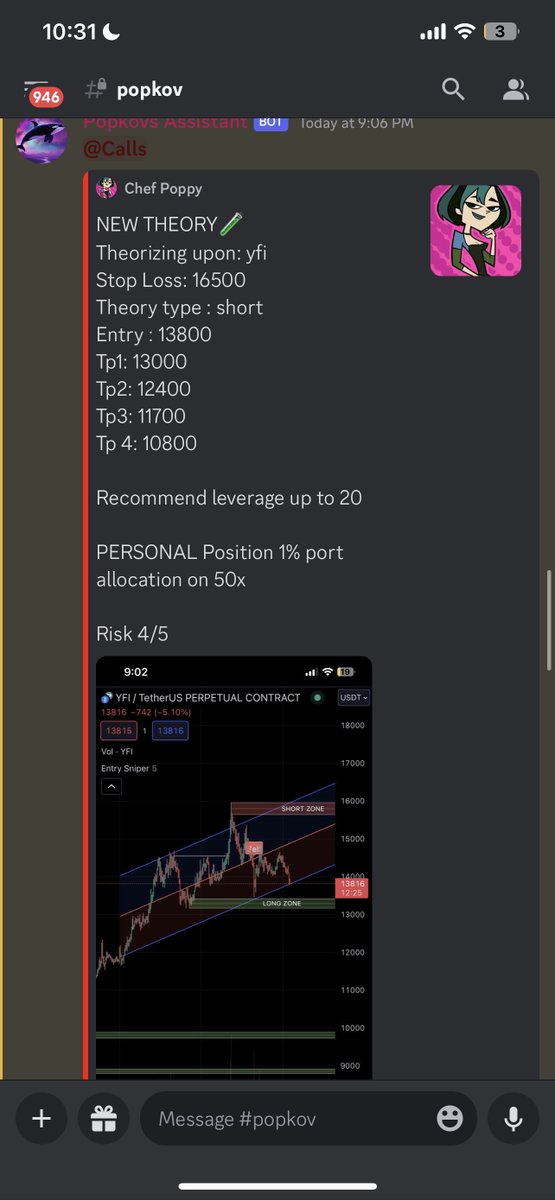 ParadiseSignals's tweet photo. Paradise works hard to bring you the best of the best ta ✅✅ $yfi https://t.co/vREblMqBOV