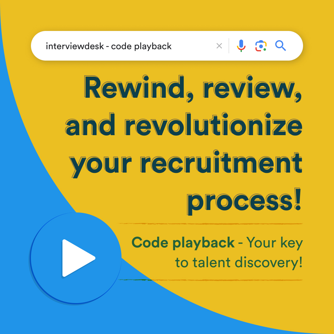 interview_desk's tweet image. Revitalize your hiring journey with a backward glance!
Explore history, evaluate and elevate your recruitment strategy.
Visit:
#RevolutionizeRecruitment #CodingWizardry #InterviewDesk #RevitalizeHiring interviewdesk.ai/360-degree-fee…