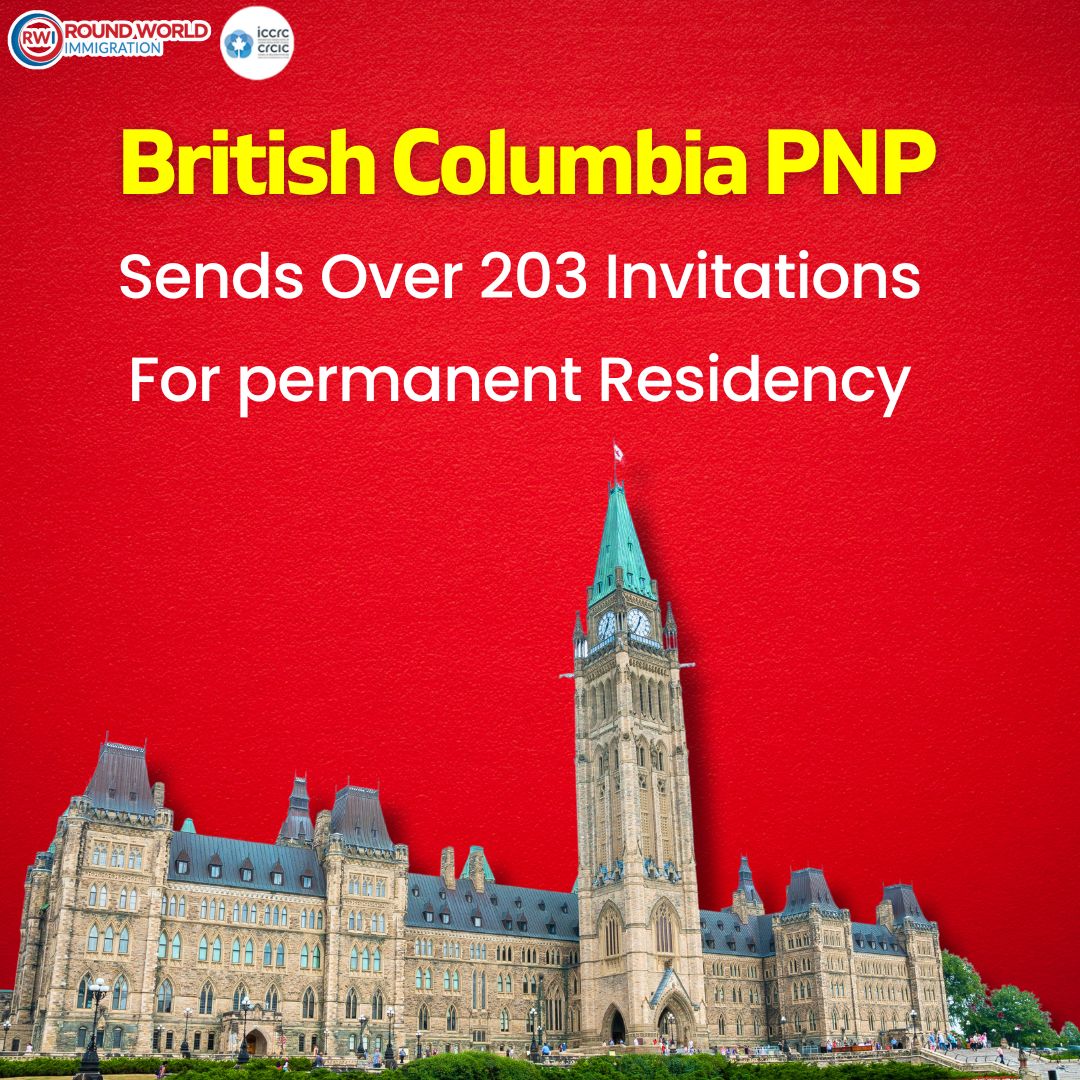 #British Columbia #PNP

Sends over 203 #invitation for #Permanent Residency

Visit Our Website - bit.ly/3OPysM3 👈Or-9870199850 📲📲

#roundworldimmigration #canada #britishcolumbia #britishcolumbiapnp #invitation #roundworld #visaservice #RWI #permanentresidency #prvisa