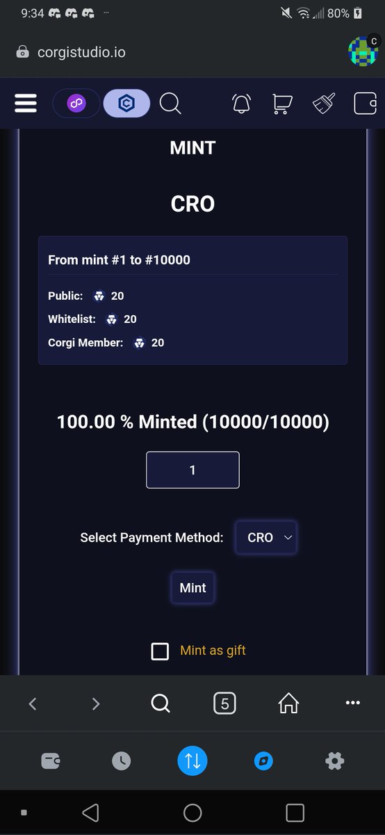 All Gone, Mint Completed!!! Long 5 months to complete during the bear market but definitely worth it. The fun is just getting started. So Buckle Up.🚀🚀🚀🚀

#Ryoshi rewards on <a href="/EbisusBay/">Ebisu's Bay | GameFi - NFT Market - DEX</a> 6 Points this week. ❤️‍🔥

#cronos #NFTs #CryptoNews #FFTB    #APES