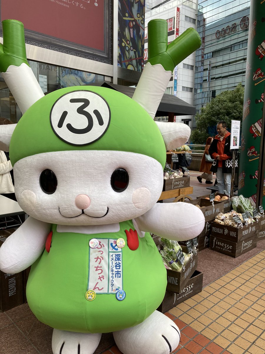 そごう大宮店、2回めのおねぎお渡しおわりましたぁ みんなたくさんき