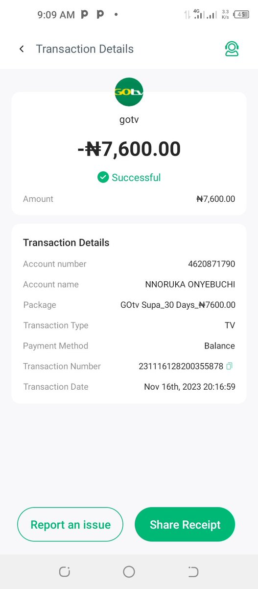 Chidiviscos's tweet photo. @OPay_NG Am so disappointed on your service this time around and after this am quicking opay for free trust me .
I subscribed this gotv and it went successfully and the money was debited but the gotv account wasn't credited until today https://t.co/cIIYnsrZHK