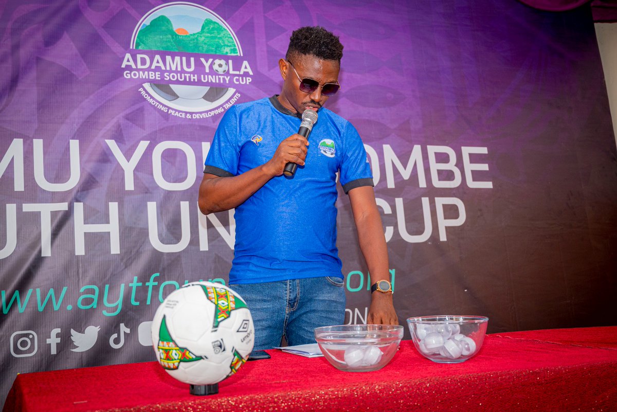 ApostlePikin's tweet photo. Glory to God for the grace to do the things I do.

8th Adamu Yola Gombe South Unity Cup Draws done and dusted.

Up Next: #QualificationRound https://t.co/OZndtjMmgn