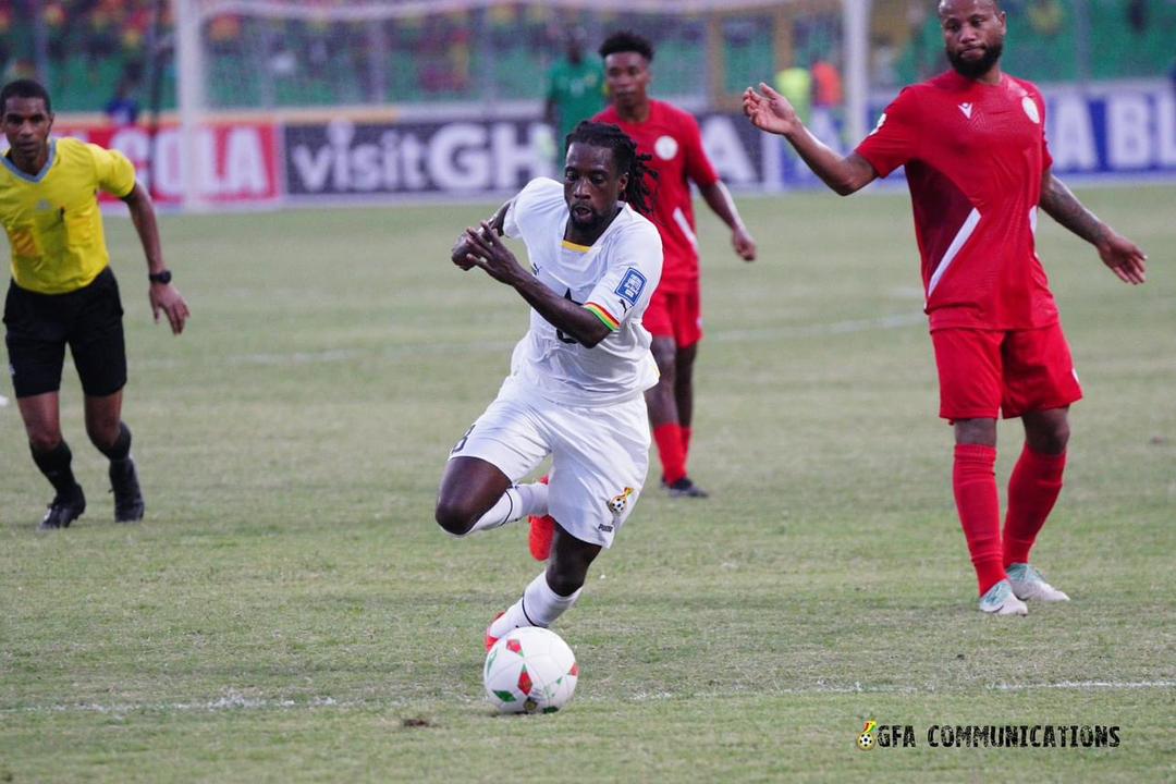 🔥 What an impact <a href="/MajeedAshimeru/">Majeed Ashimeru</a> 💫

#BlackStars