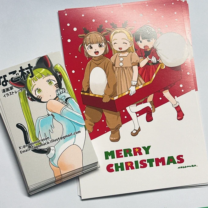 新しい名刺とポストカードです  #COMITIA146