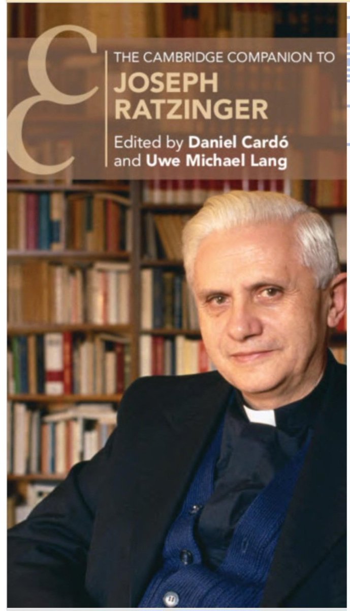 Counteredlogos's tweet photo. The Cambridge Companion to Joseph Ratzinger is out, and it features a banging first chapter, trust me. https://t.co/BQ1l6Xh7sE