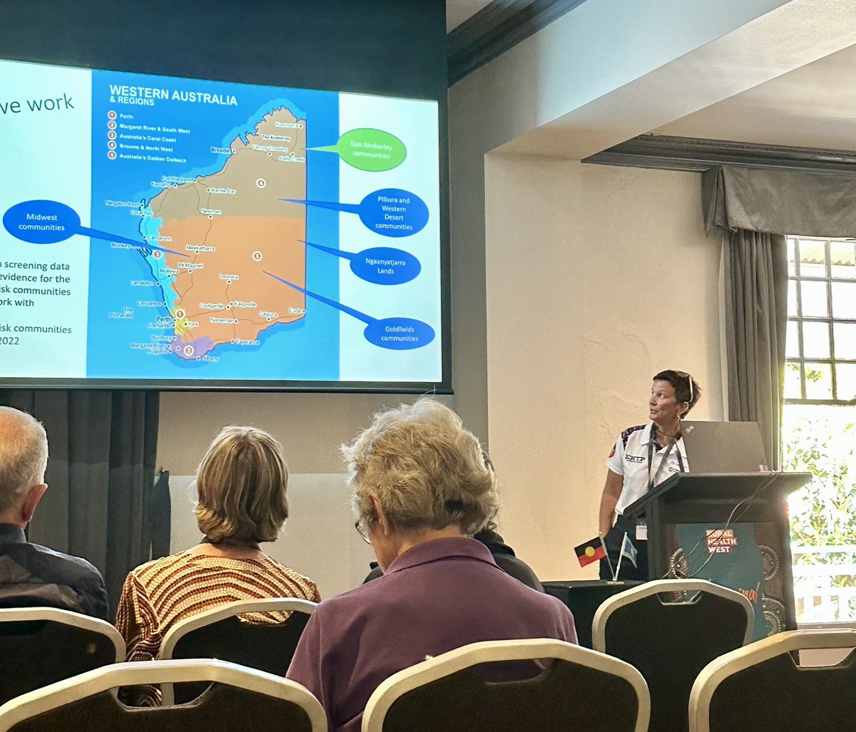 Fantastic to be at the @RuralHealthWes1 Aboriginal health conference in Freo this weekend, meeting like minded peeps & showcasing our project @PHAIWA @DrMelStoneham  @CurtinUni