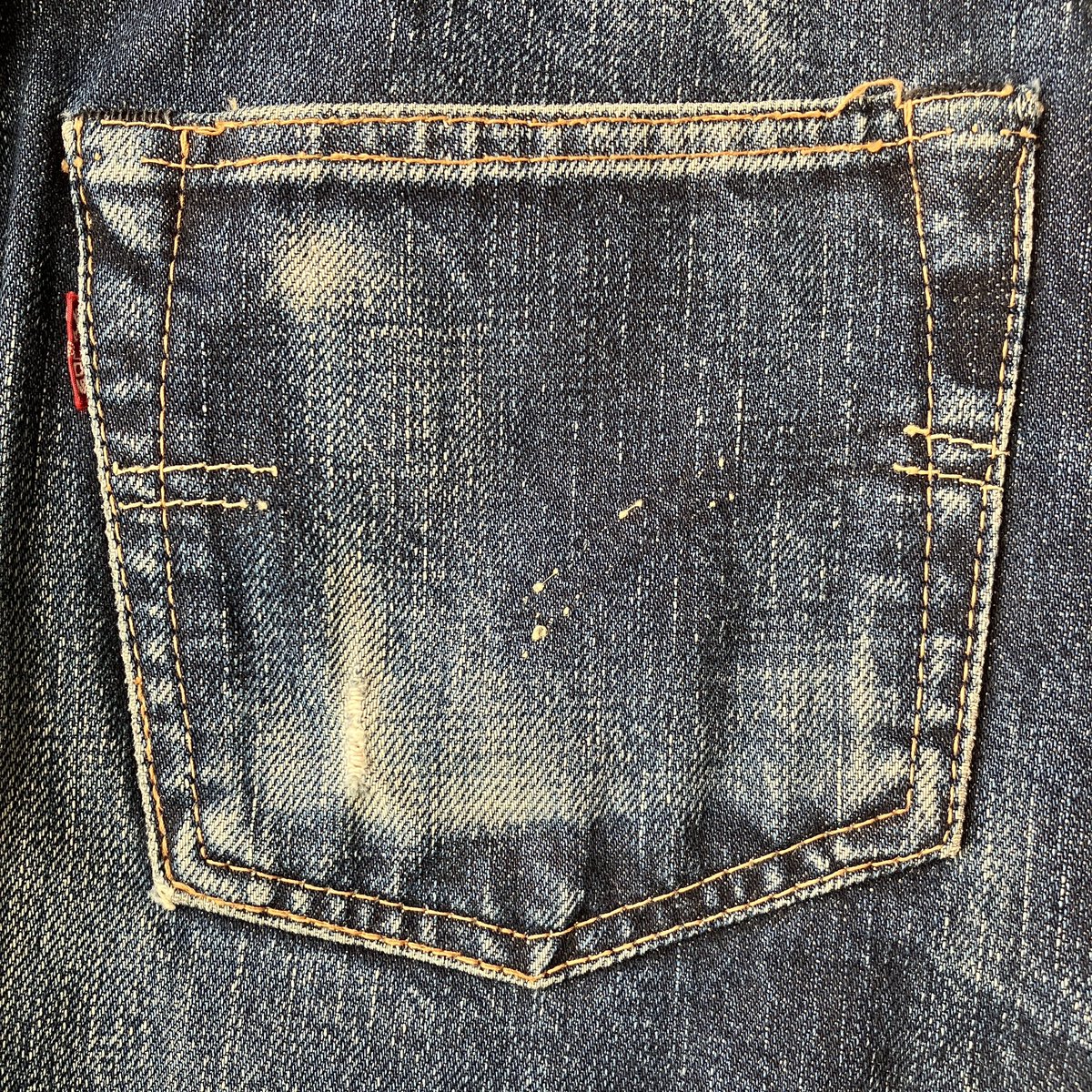 mtky0058's tweet image. 戦車で引っ張っても裂けないジーンズ。
鋼鉄製かと思いきやナイロン製でした。
そりゃ色落ちもいいはずやね。
#レプリカジーンズ #ジャパンデニム