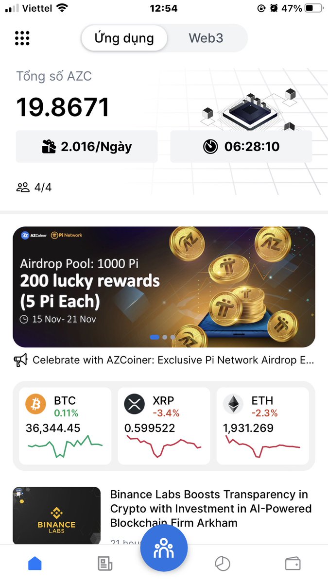 Tramy1974's tweet photo. Mình đào #Azcoin dc 1 tuần rồi. Các pro đào tới đâu rùi ạ.
Đào chung với mình nha.
Mã mời : không chín bẩy bẩy năm một chín năm sáu tám ( mn ghi bằng số nha ) https://t.co/IRjuXc0DtD