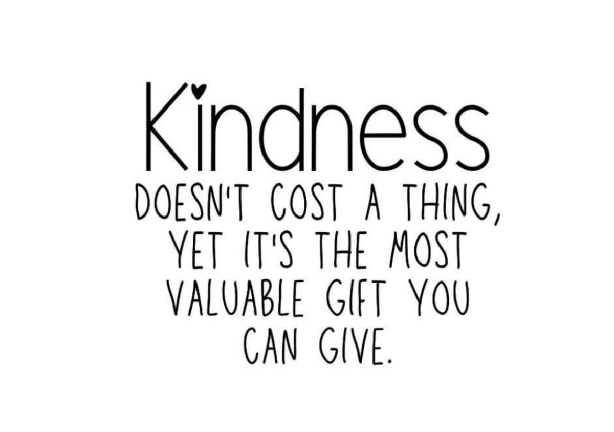 ElizabethOnX's tweet photo. Kindness costs nothing, yet its value is immeasurable. https://t.co/rq5woZ5pNk