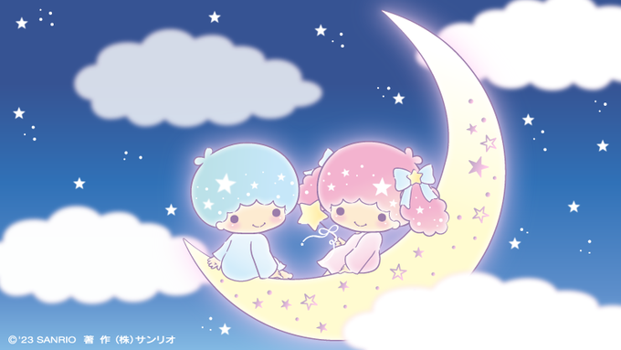 「crescent moon pink hair」 illustration images(Latest)
