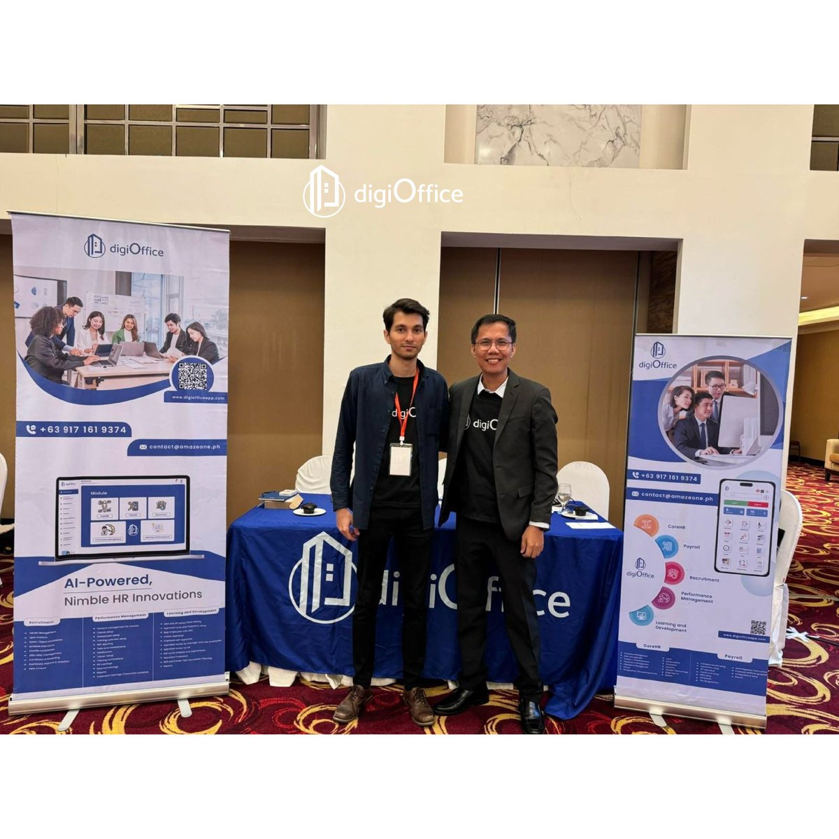 digiofficeapp's tweet photo. Here's a glimpse of our successful digiOffice event at the Philippines, PHRES.

For more details visit  https://t.co/dLM2zwEpQg

#phres2023 #hrsoftware #digioffice #hrsoftwaresolutions https://t.co/uasYwsJaax