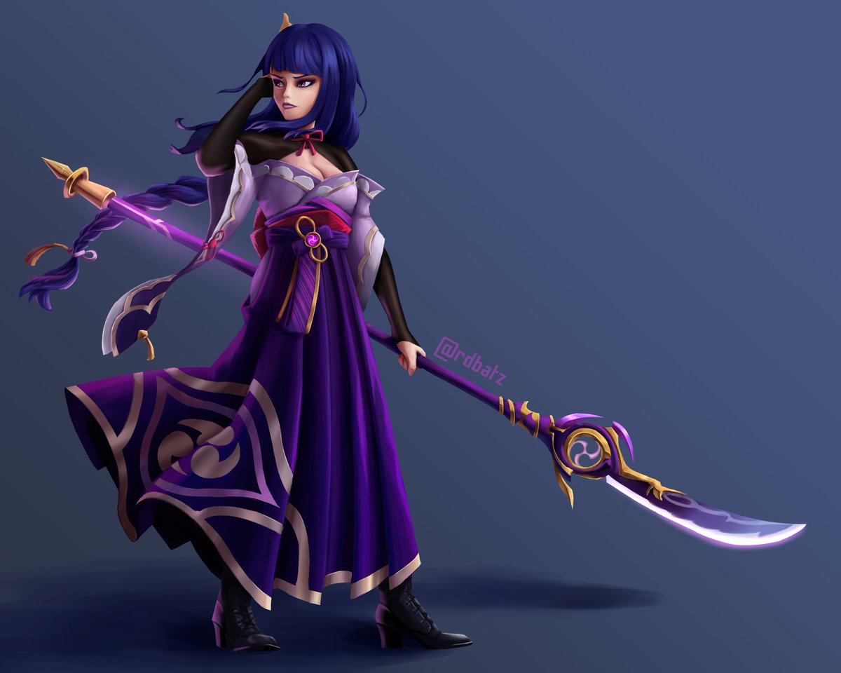 rdbatz's tweet photo. back on the art grind 🐌
they really should make a hakama skin for raiden. or ayaka. hakama are underrated https://t.co/O4KAmUBhaV