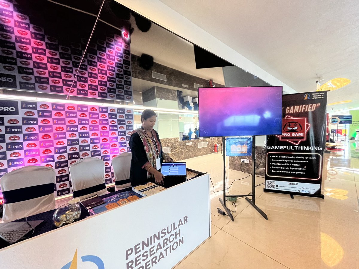 ImtheVB's tweet photo. Visiting @peninsular_op stall at @AZConfDev and got insights about #progami product.
#azconf2023 https://t.co/qbBpT3IkjW