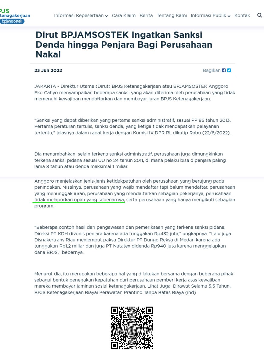 BURUH_TERTIND4S's tweet photo. Setelah Membaca, Harusnya ada Pencerahan, Ternyata Zonk!!!
https://t.co/qGxTnLTTXA

@BPJSTKinfo @KemnakerRI @OmbudsmanRI137 https://t.co/JdqfJAvagp