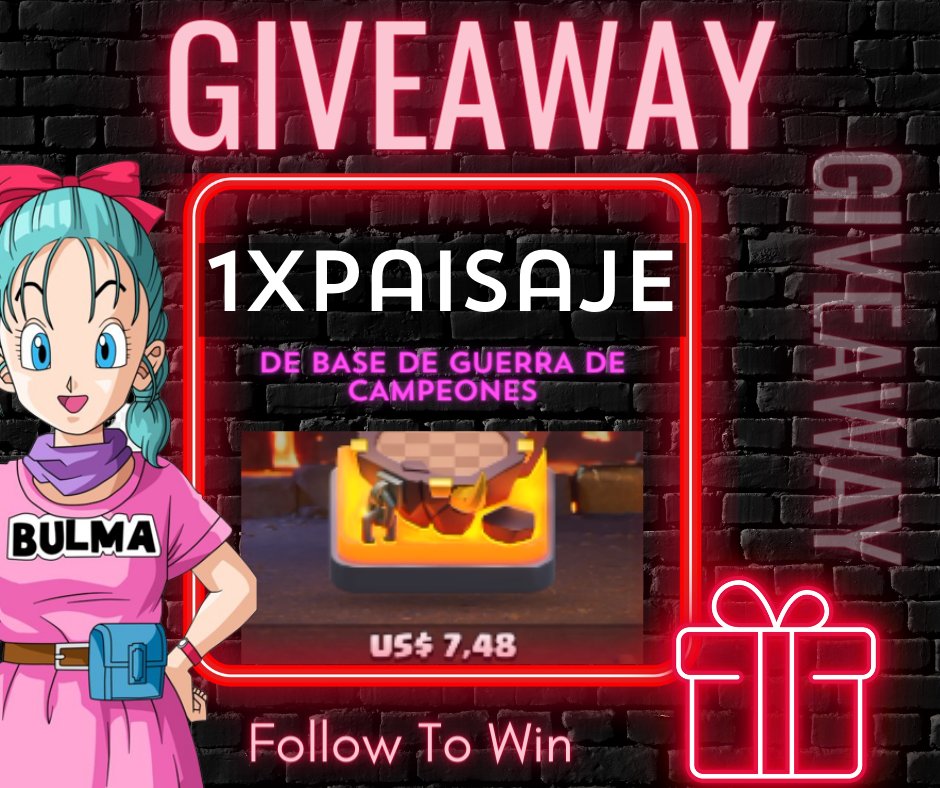 🔴ACTIVAMOS SORTEOO!!!  

‼Cómo participar?  

-Seguirme en Youtube: youtube.com/@bulmaid
-Retweet  

❣SORTEAMOS HOY SÁBADO en el directo de 6PM Mex por Youtube