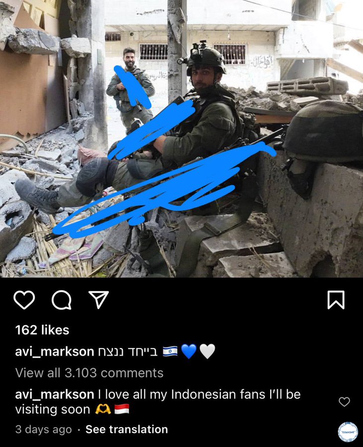 dewindaaaa's tweet photo. @DrLoupis @elonmusk Guys, if you want to join bully israhell diapers force you can visit his Instagram https://t.co/FBJvyM8LpZ