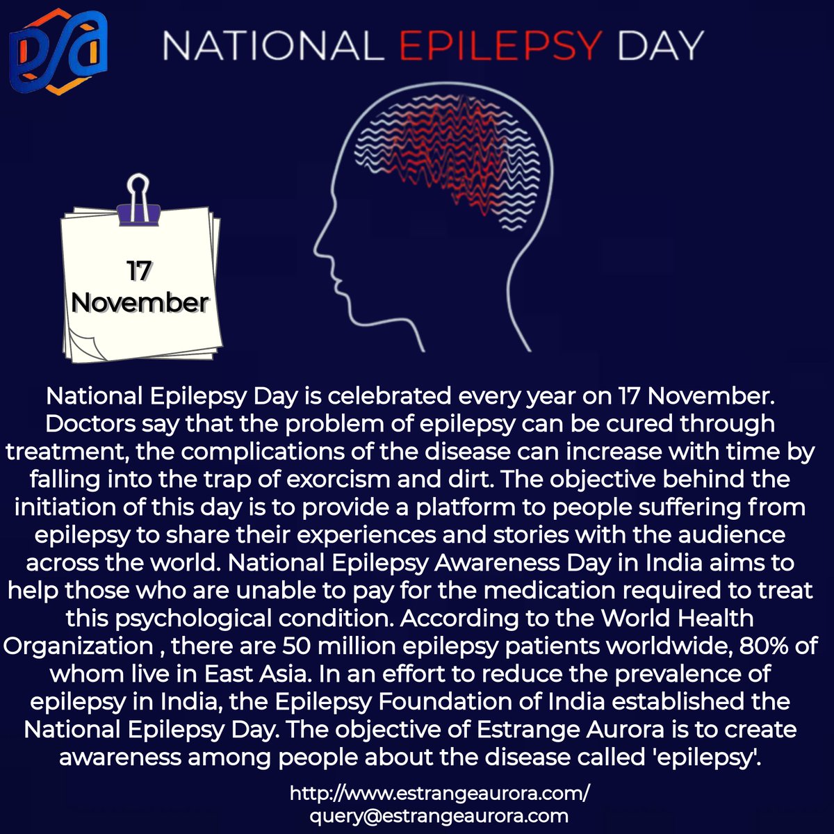 Wishing Everyone Epilepsy Day from Estrange Aurora.
#epilepsy #epilepsyawareness #epilepsywarrior #seizures #epilepsyfighter #epilepsysucks #autism #cerebralpalsy #epilepsysupport #epilepsystrong #epilepsyadvocate #chronicillness #epileptic #seizure #endepilepsy #EstrangeAurora