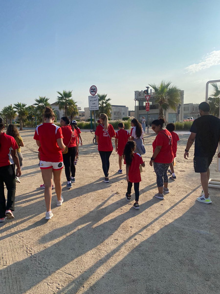 EC Community Charity Beach Walk #dubai30x30 #DubaiFitnessChallenge