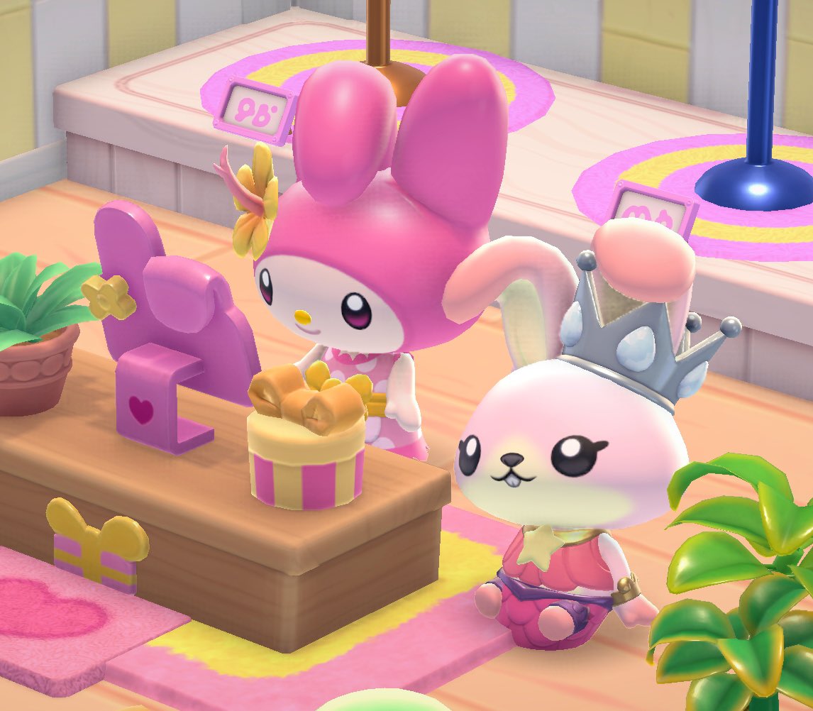I’m finally a bunny character next to my melody in hello kitty island adventure and I couldn’t be happier ☀️ 

#HelloKittyIslandAdventure