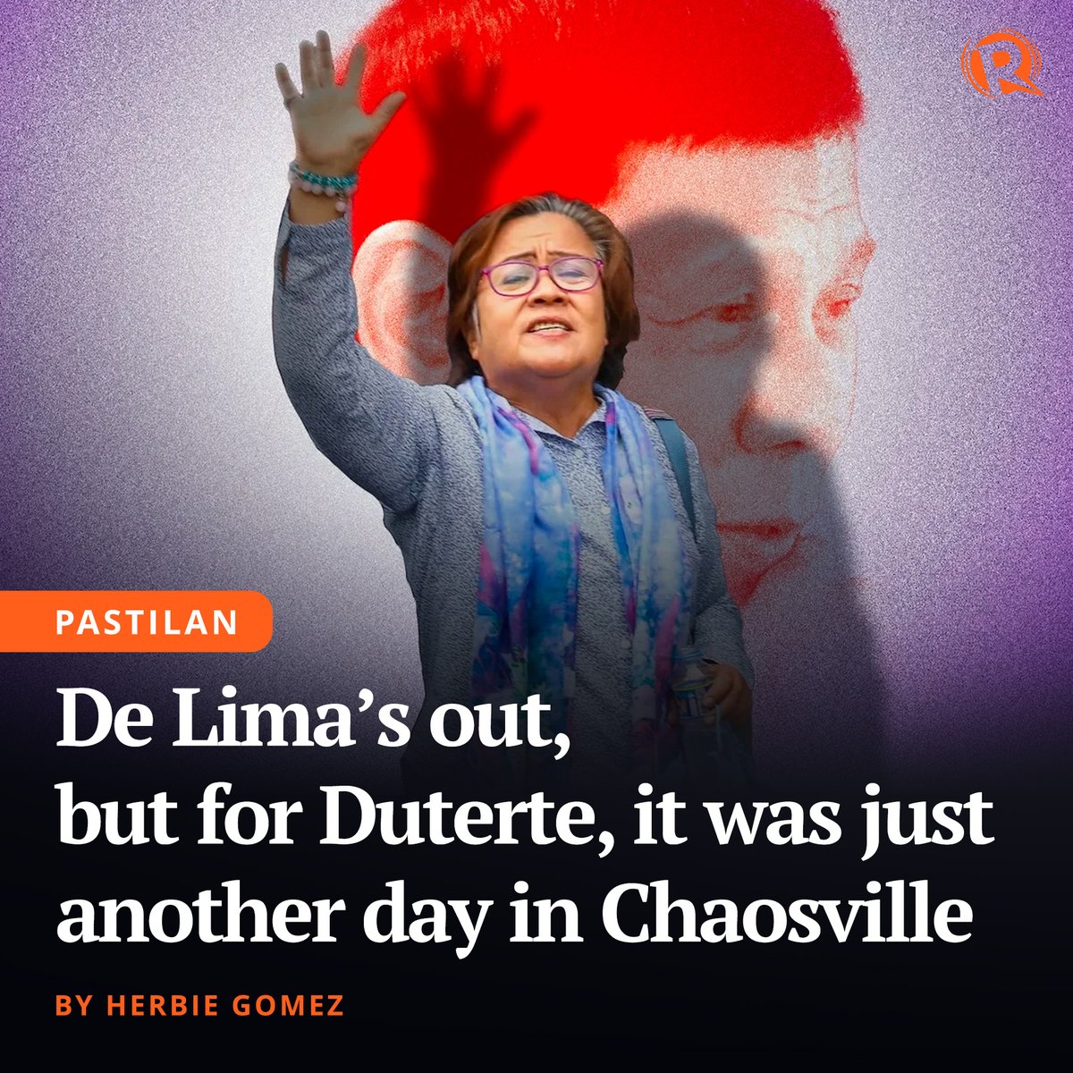 'Politicians make promises, but usually, it’s about fixing roads or building schools, not threatening to ruin someone’s life. But then again, 2016 and the five years after that were a weird period in Philippine history.' #Opinion trib.al/lig91oa