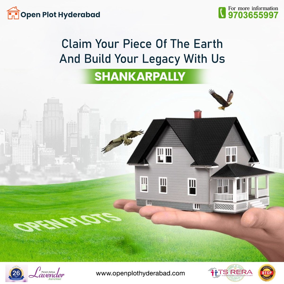 openplothyd12's tweet image. 𝐇𝐞𝐫𝐞 𝐓𝐨 𝐇𝐞𝐥𝐩 𝐘𝐨𝐮 𝐎𝐰𝐧 𝐘𝐨𝐮𝐫 𝐅𝐮𝐭𝐮𝐫𝐞
🙋♀️For more details: 📱9703655997 or visit our🌐openplothyderabad.com
#villaplotsinshankarpally #villaplot #gatedcommunityplotsinshankarpally #gatedcommunityplots #villaplotsinwhitefield #villaplotsnearme