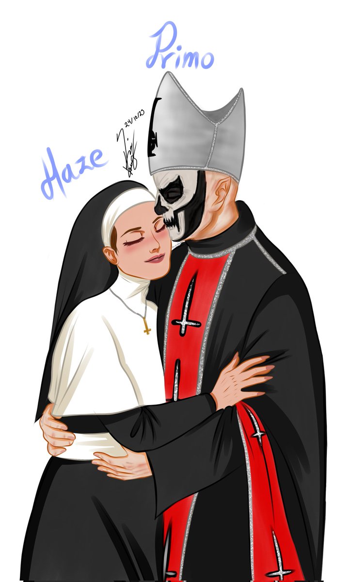 nirzahidan's tweet photo. MY OLD MAN 
PEEPAW PRIMO 🫠
#ghost #thebandghost #GhostBand #SisterOfSin #PapaEmeritus https://t.co/mRpOkNT72u