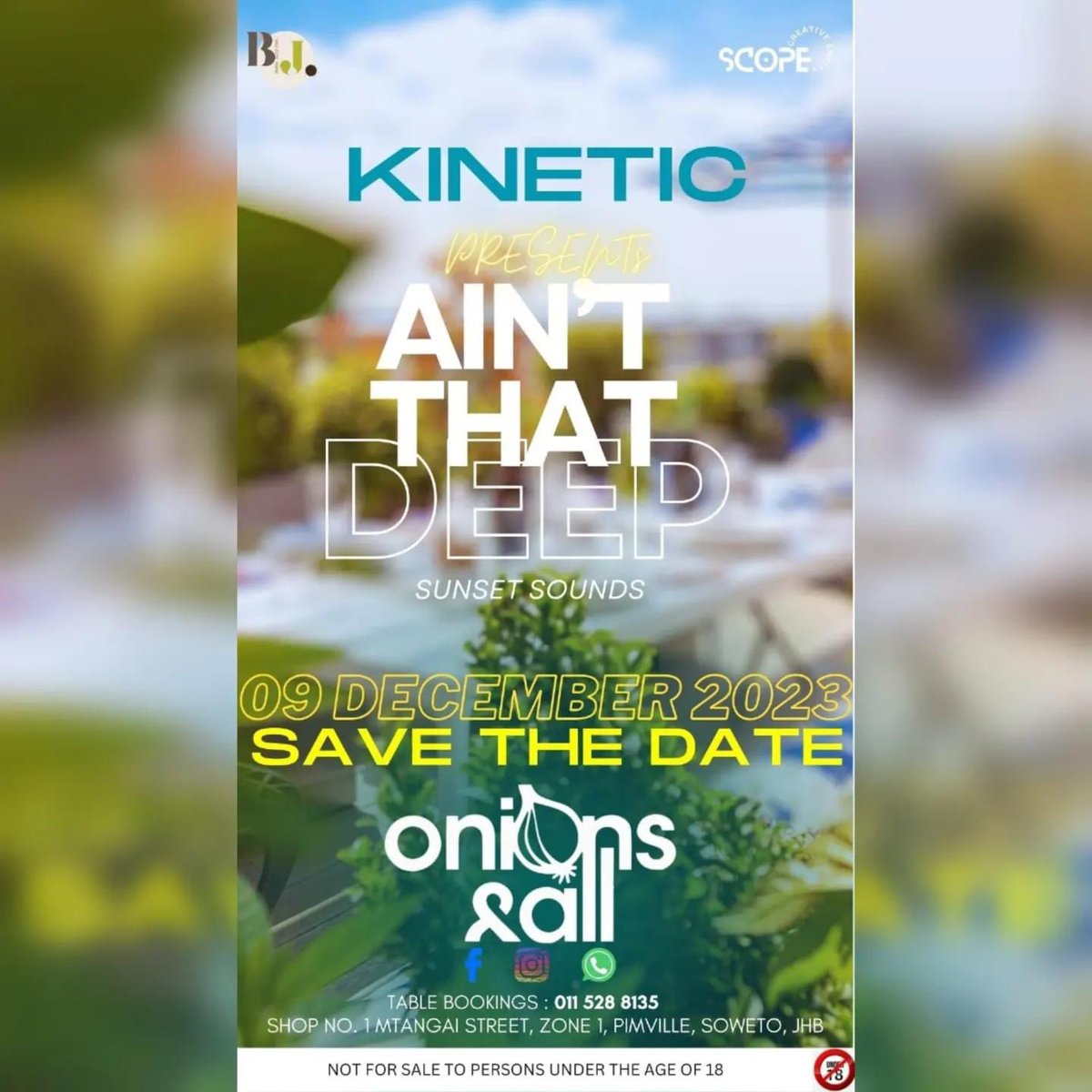 Khotso_Mokholo's tweet photo. #AintThatDeep...A statement and a question. A play on words that creates intrigue yet sparking a conversation among music heads alike. Is it Deep? It is Deep! Let the music do the talking. Here is the lineup of all our spinners #AintThatDeep #housemusic #SAHousemusic #deephouse https://t.co/MBx4OjjYtH
