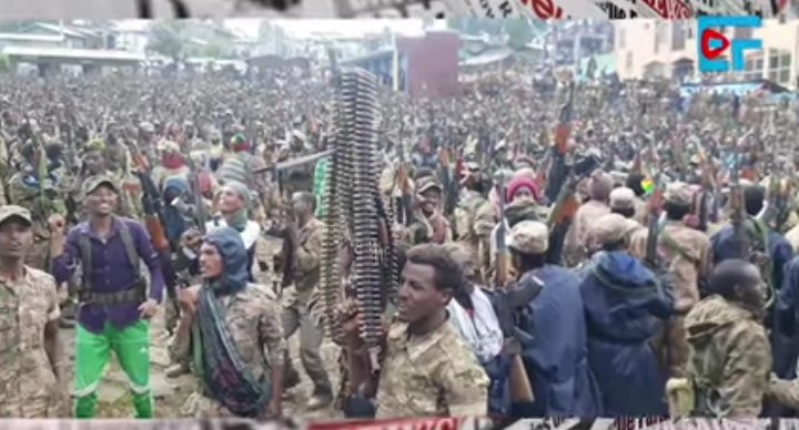 AmharaArmy's tweet photo. ሰበር ዜና!
=
የአብይ ተጠባቂው ኮማንዶ ተደመሰሰ

በዚህ ሰዓት በተለይ በጎንደር አስደናቂ ድሎችን እየተጎናፀፍን ነው። በዚህም አብይና ብርሐኑ ጁላ ተስፋ ቆርጠዋል።
 የተማመኑበት ተጠባባቂው ጦር ሙሉ በሙሉ በአጅሬ ጃኑራ ተደምስሷል።
ድሉ የእኛ ነው! https://t.co/0LgwUUqr7t