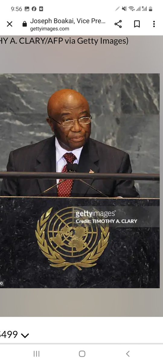 Congratulations to Liberia's next president! President Elect, Ambassador Joseph N. Boakai.  Liberia wins!