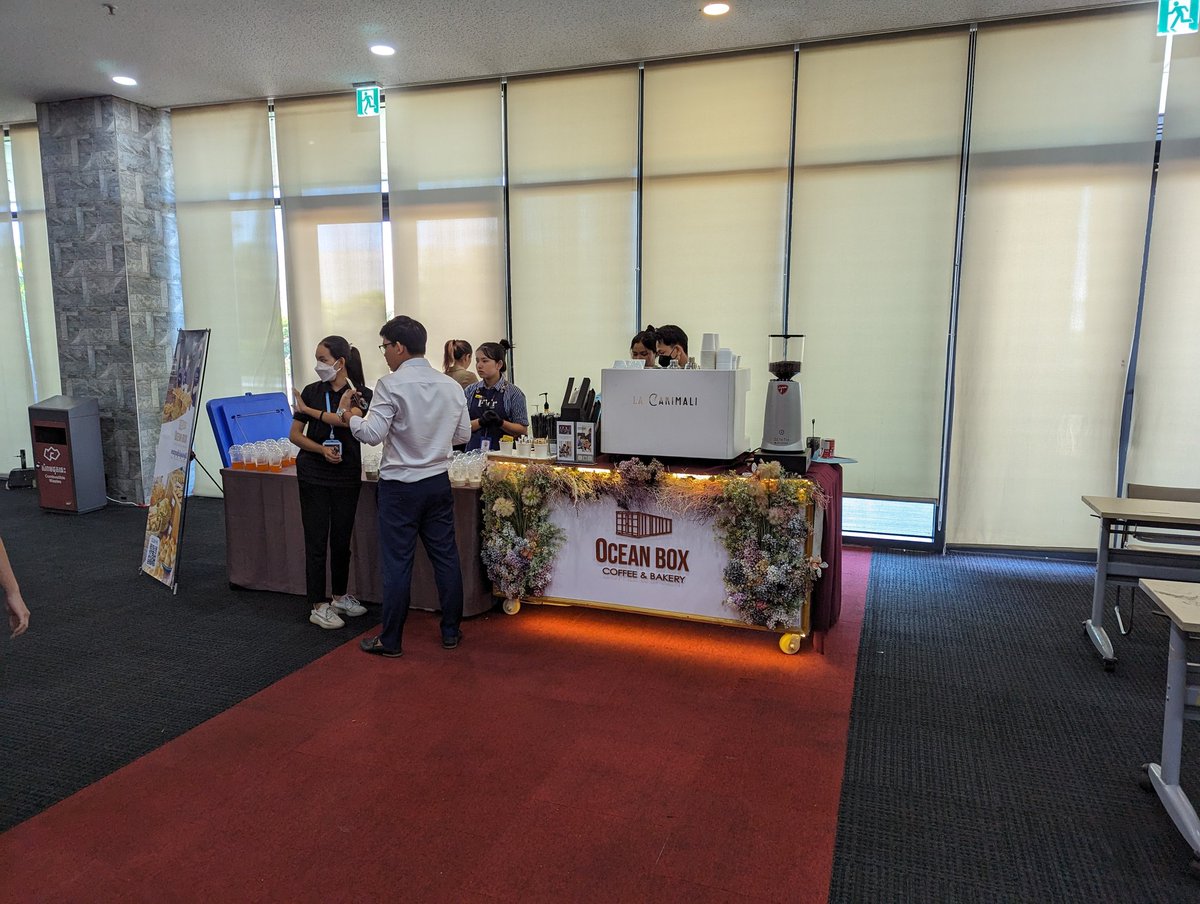 massa142's tweet photo. including lunch and coffee :) #pythoncambodia2023 https://t.co/UmxmR1BndV