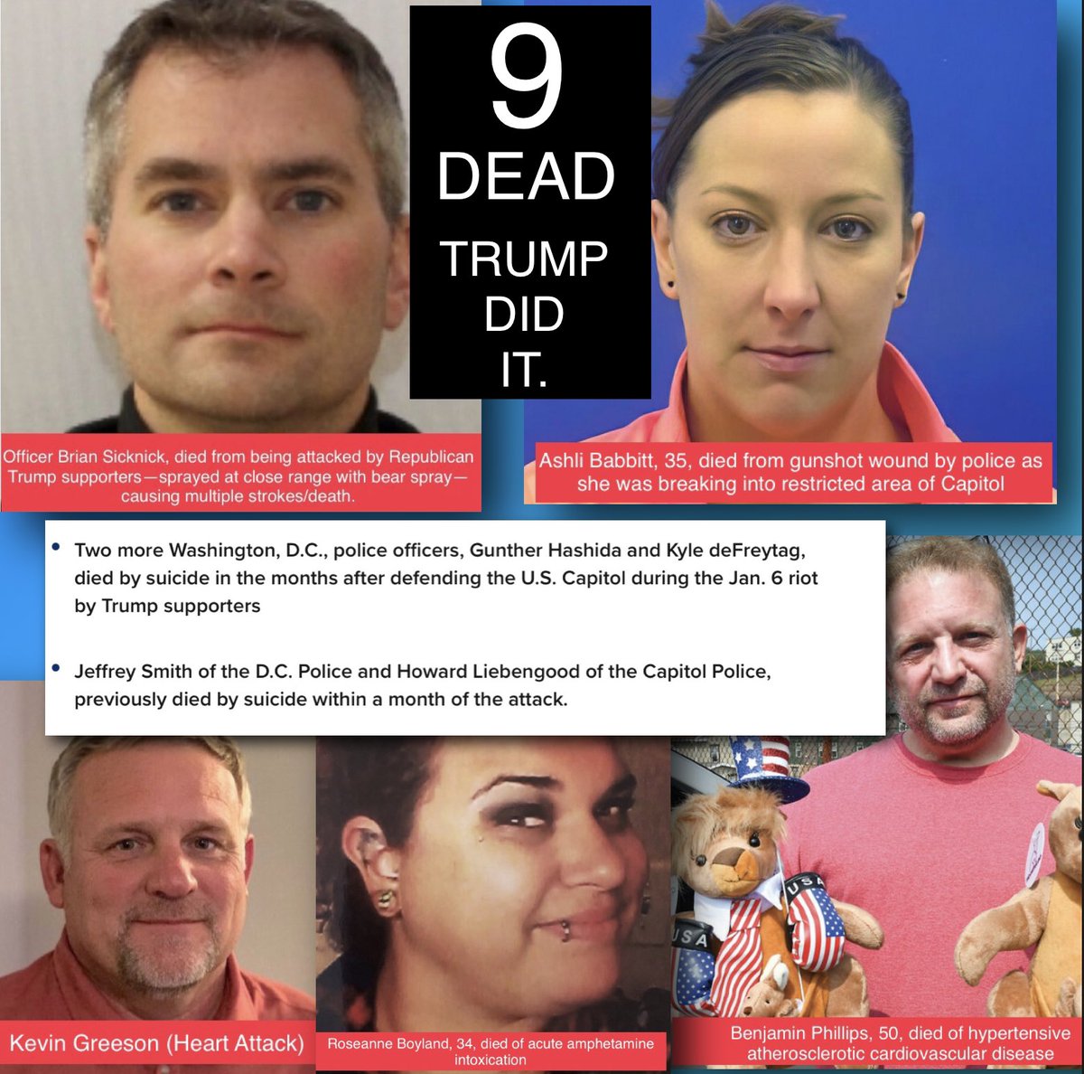 Brainy1986's tweet photo. @SebGorka And now we have Jared Luther Owens aka #StickerHeadMAGA, how did he get to this point, lets take a look. And yes, he has been arrested~
These “grandmothers” and Proud Boys had FREE WILL. They chose to attack & kill. No sympathy here, Gorky.
https://t.co/Ub4VHjd4ox https://t.co/TBuNBG8BMn