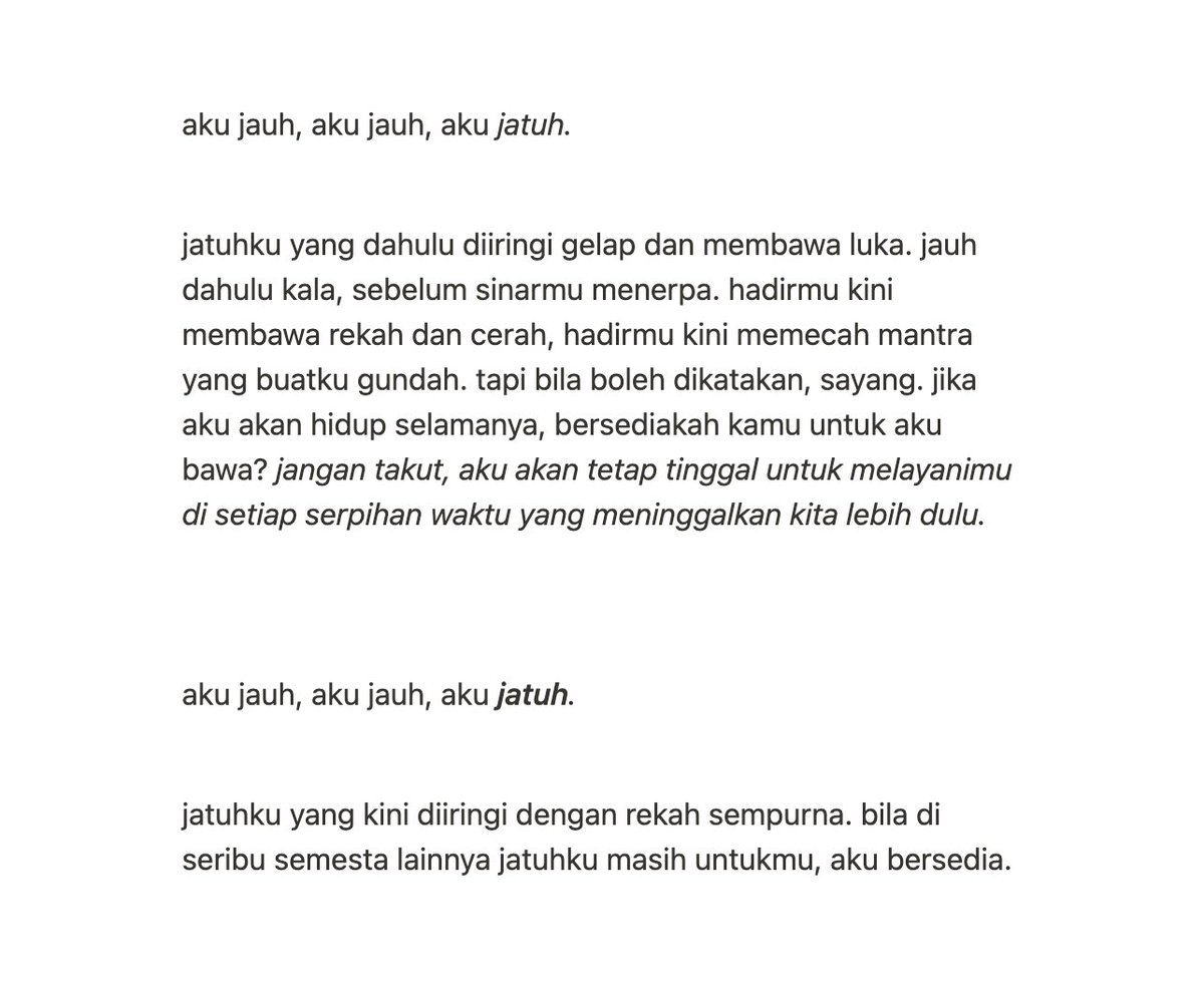 windflowersss's tweet photo. i was far, i was far, i was falling // aku jauh, aku jauh, aku jatuh
#your_thyme https://t.co/3x7sowGTim