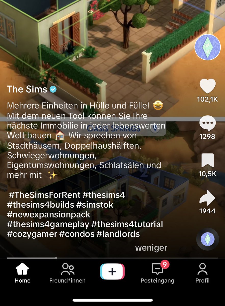 Sollte ich mich alt fühlen, wenn mich der @TheSims Account auf TikTok (!!) siezt? Also ja, ich bin schon lange bei den Sims dabei, aber… aber… 👴 #thesims #diesims #sims4