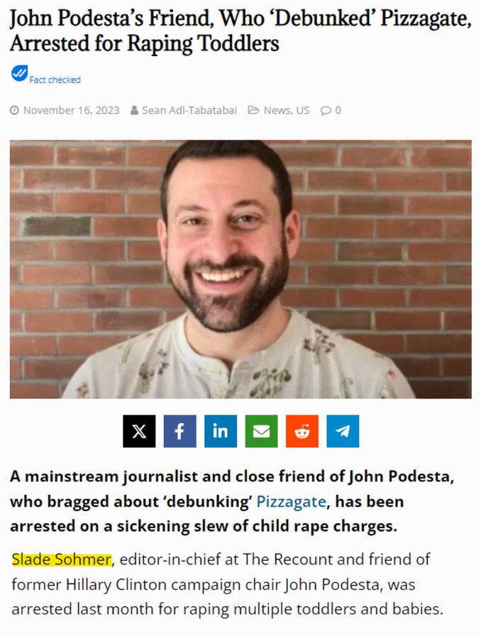 John Podesta’s Friend, Who “Debunked” Pizzagate Arrested for Raping ...