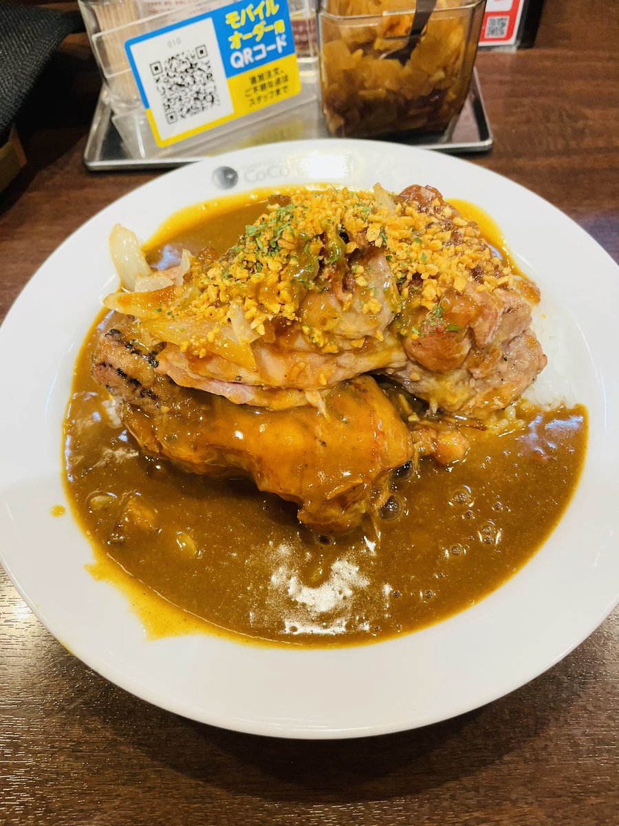Seven__Oops's tweet photo. 念願の肉塊レベル4！
美味しくて12分で食べ終わってた😋 https://t.co/pn2f0GYC54