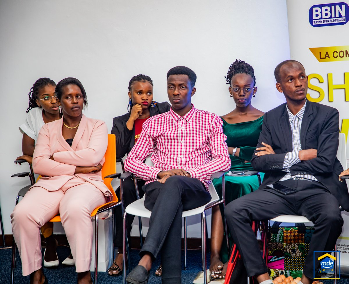 mde_maison's tweet photo. #SME2023 : Remise des prix ce vendredi 17/11/2023 aux finalistes de la compétition #ShikaAward2023. Sur 8 projets en lice, trois ont été primés par le @bbin_burundi.  
1/n https://t.co/3cwXS0Ou7l