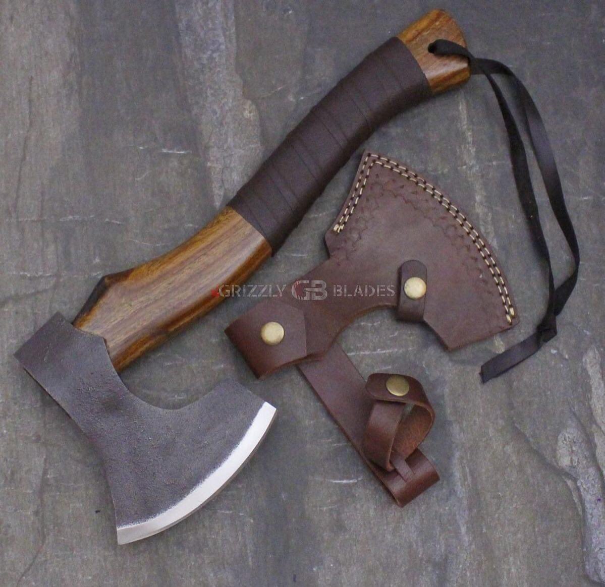 GrizzlyBlades's tweet photo. https://t.co/cgGApKxhpG

AXE016 HAND FORGED CARBON STEEL HANDMADE HUNTING VIKING TOMAHAWK HATCHET AXE 15.5"

#damascussteel #blade #knives #knife #canada #handforged #cowhide #viking #tomahawk #throwingaxe #vikingaxe #vikingaxes #Axe #battleaxeglobal #battleaxewarriors #battleaxe https://t.co/VE6dPQiJmy