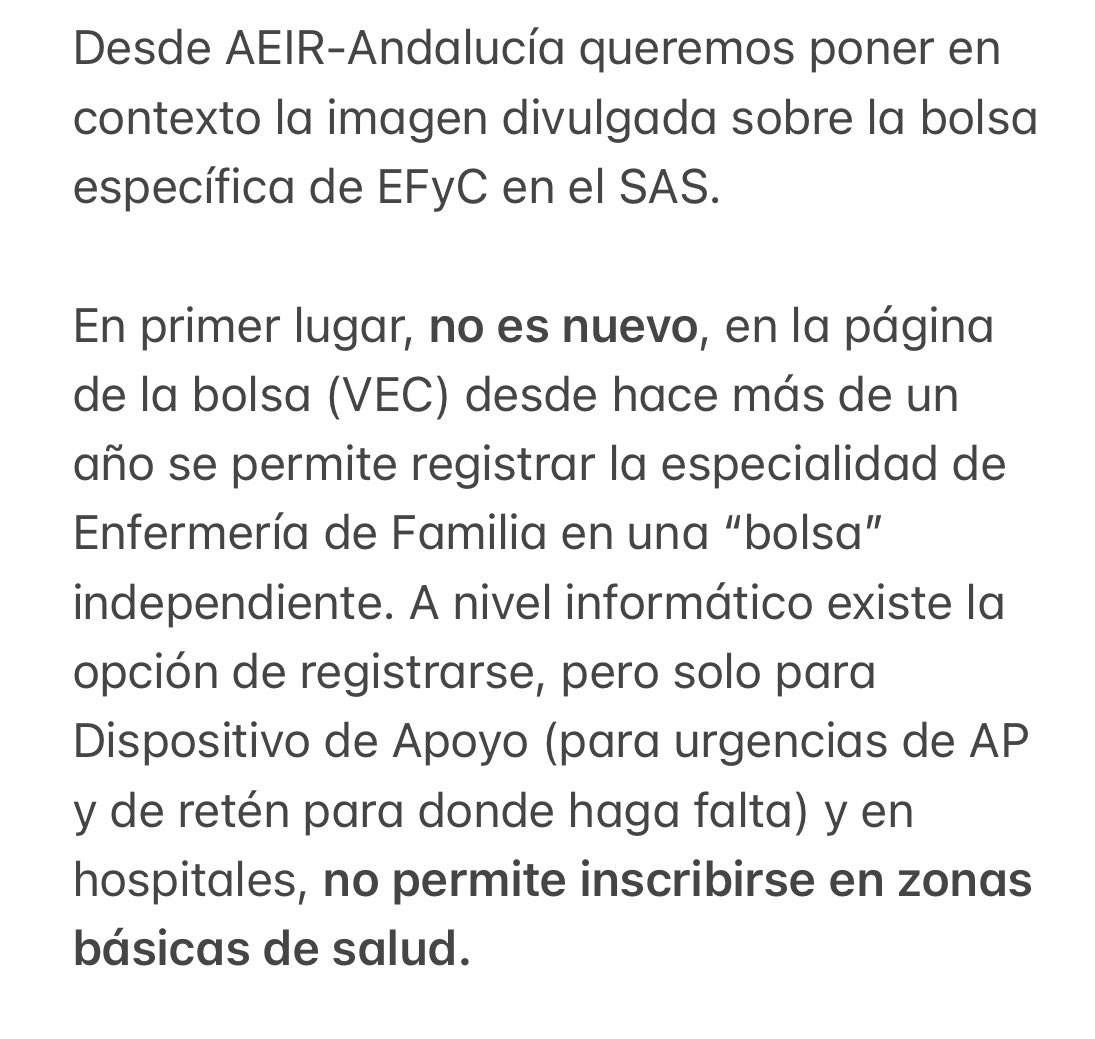 Asociaciontz's tweet photo. 🔴 Sobre la falsa bolsa de enfermería de familia en Andalucía.

🔎 Se está difundiendo esta infografía de @Sindicato_SATSE y queremos poner en contexto y explicar por qué no hay nada que celebrar. https://t.co/8HwpDqo0qz