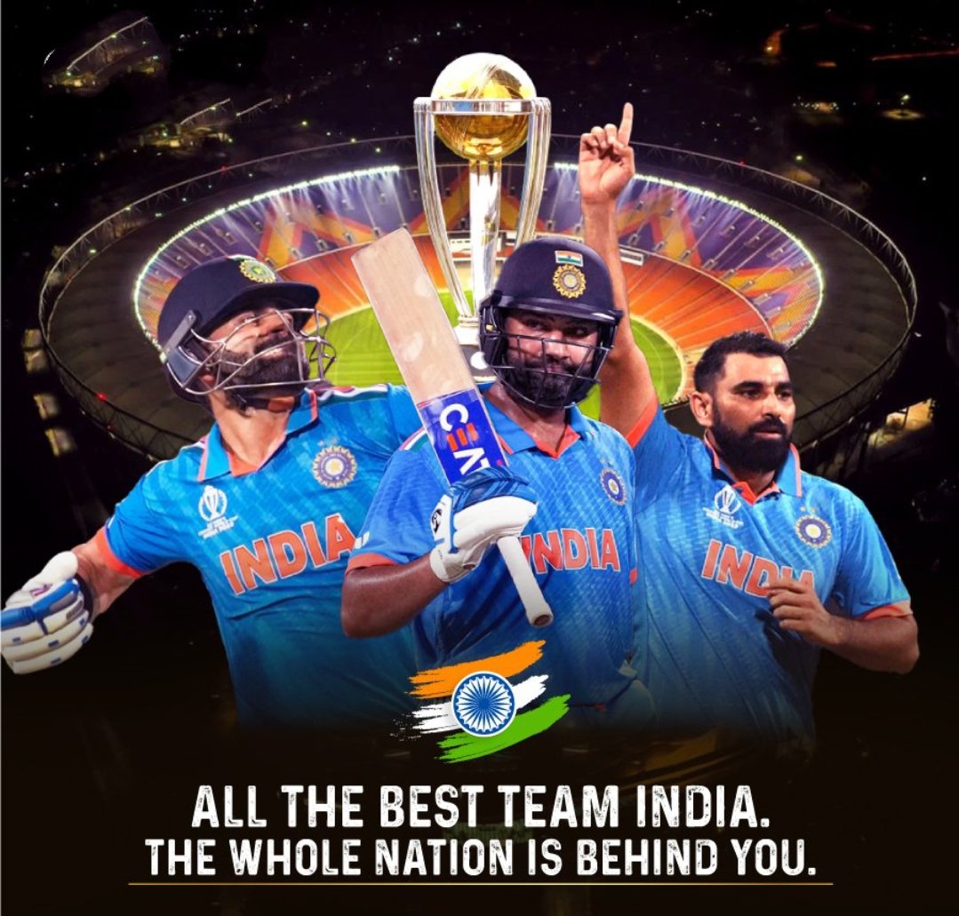 Countdown Begins!! 
Sending our #BestWishes to #TeamIndia for the #FinalFrontier.

#WorldCupFinal #CWC23Final #ICCWorldCup2023 #IndvsAus #WorldCup2023 #Enviro #FacilityManagement #IntegratedFacilityManagementServices #BuildingMaintenance #IFMS